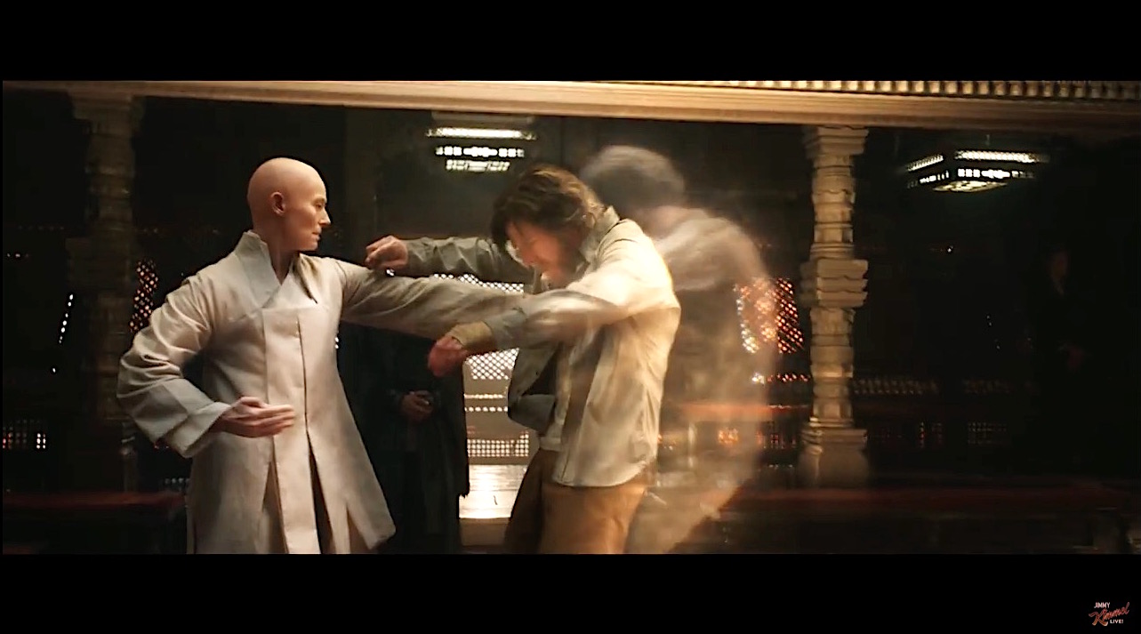 Benedict Cumberbatch and Tilda Swinton star in "Doctor Strange"