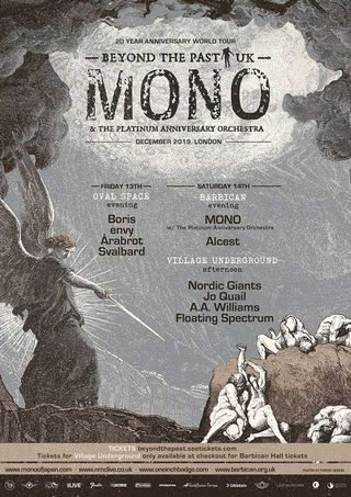 Mono tour poster