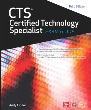 AVIXA Releases CTS Certified Technology Specialist Exam Guide, Third Edition