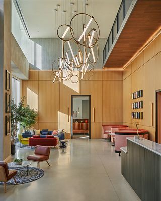 11 Hoyt by Studio Gang lobby