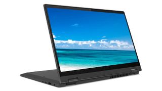 Lenovo IdeaPad Flex 5 laptop on white background