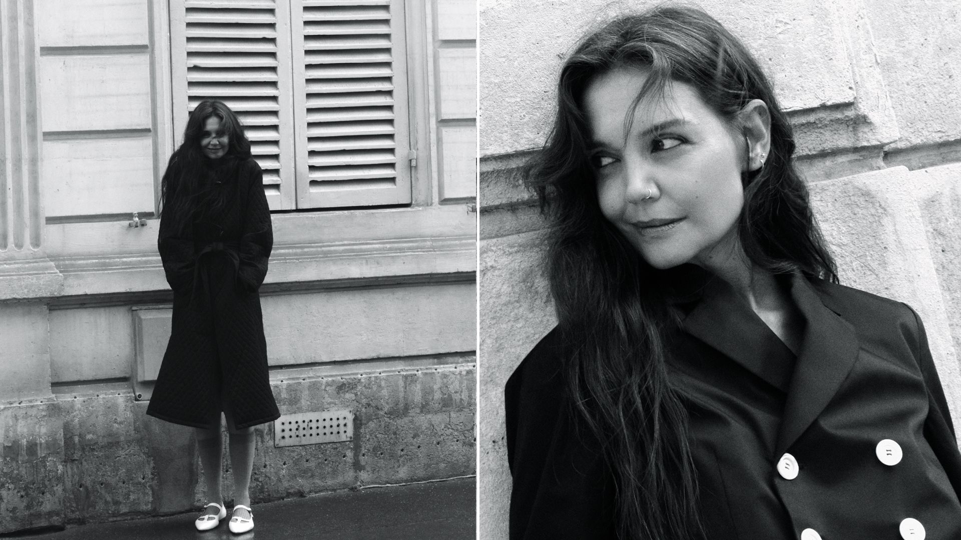 ジャケット・アウター Katie Holmes A.P.C. Sally Jacket Katie Holmes's A.P.C Collection Looks Like Her Best Street Style