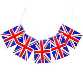 Union Jack bunting flags