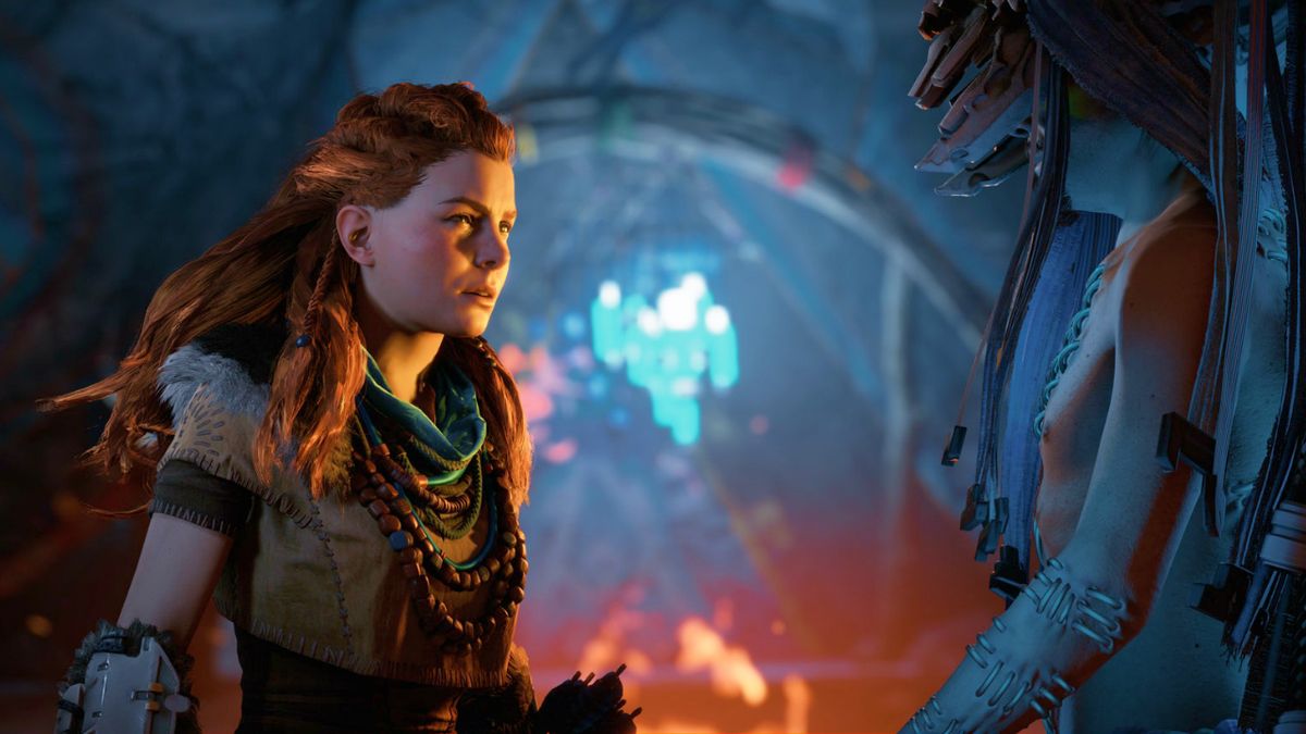 Watch 12 minutes of gameplay from Horizon Zero Dawn: The Frozen