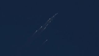 The European Space Agency's Tango satellite disintegrated above the Pacific Ocean on Sept. 1, 2026. observed by a team of researchers from aboard a private jet.