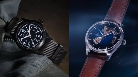 Two Hamilton watches. 