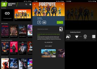 Fortnite on the GeForce Now store