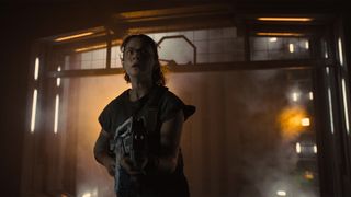 Cailee Spaeny as Rain Carradine in 20th Century Studios' ALIEN: ROMULUS. Photo courtesy of 20th Century Studios. © 2024 20th Century Studios. All Rights Reserved.