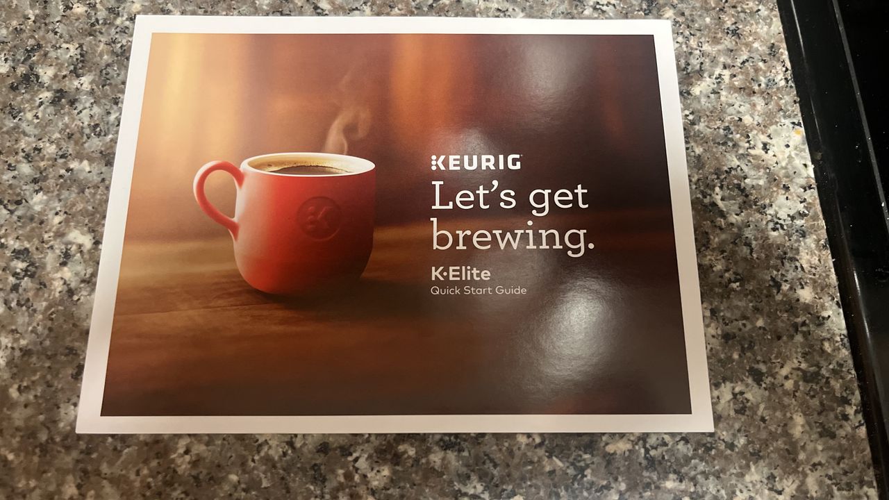 Keurig K Elite packaging