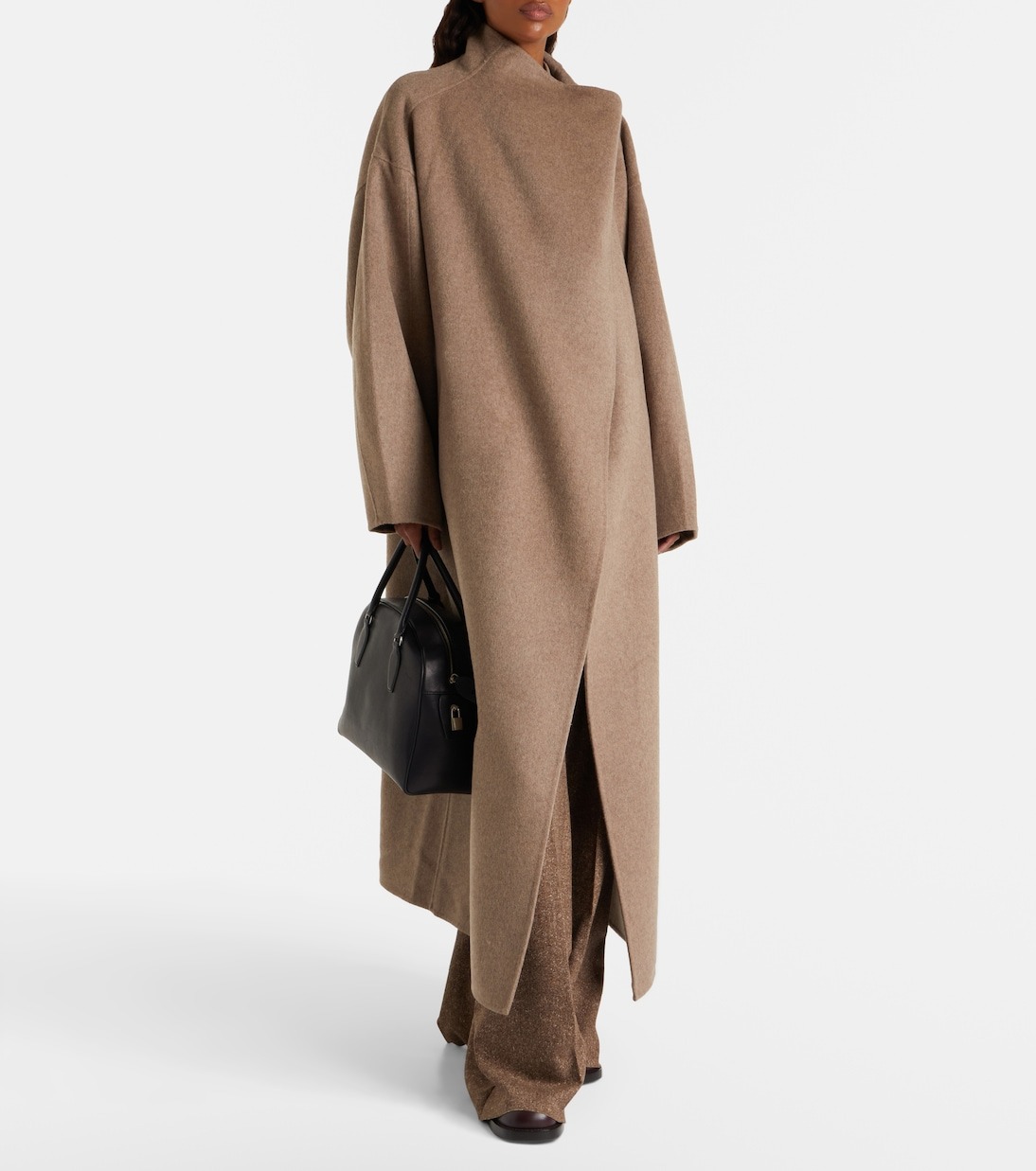 The Frankie Shop, Leroy Wool-Blend Wrap Coat