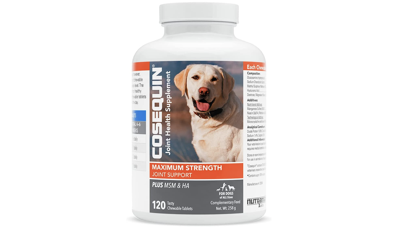 Cosequin tub of joint support tablets for dogs
