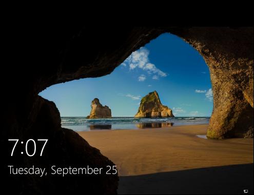 Cómo iniciar Windows 10 en modo seguro - pantalla de inicio de sesión