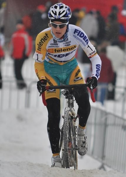 Zdenek Stybar on his way to the win in Tabor.