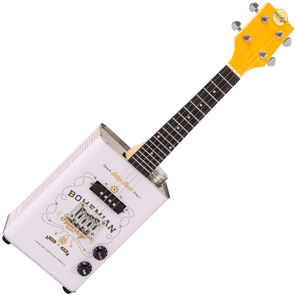 Bohemian Guitars 4-string oil-can models