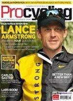 Lance Armstrong is back on the cover of Procycling