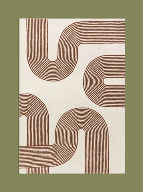 Abstract Arch Pattern Rug