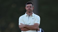 Rory McIlroy crosses his arms
