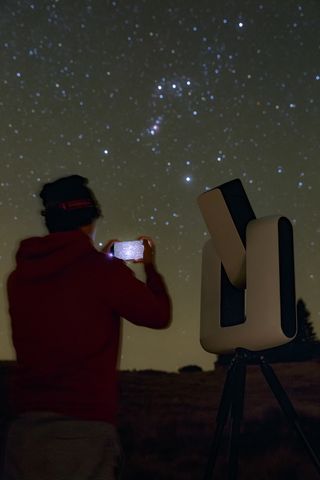 Observe the cosmos and take photos of deep-space objects with Stellina, a new app-enabled smart telescope.
