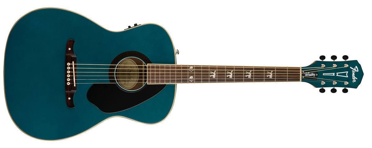 fender hellcat blue