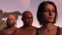 Three overhauled player models in Rust looking forward