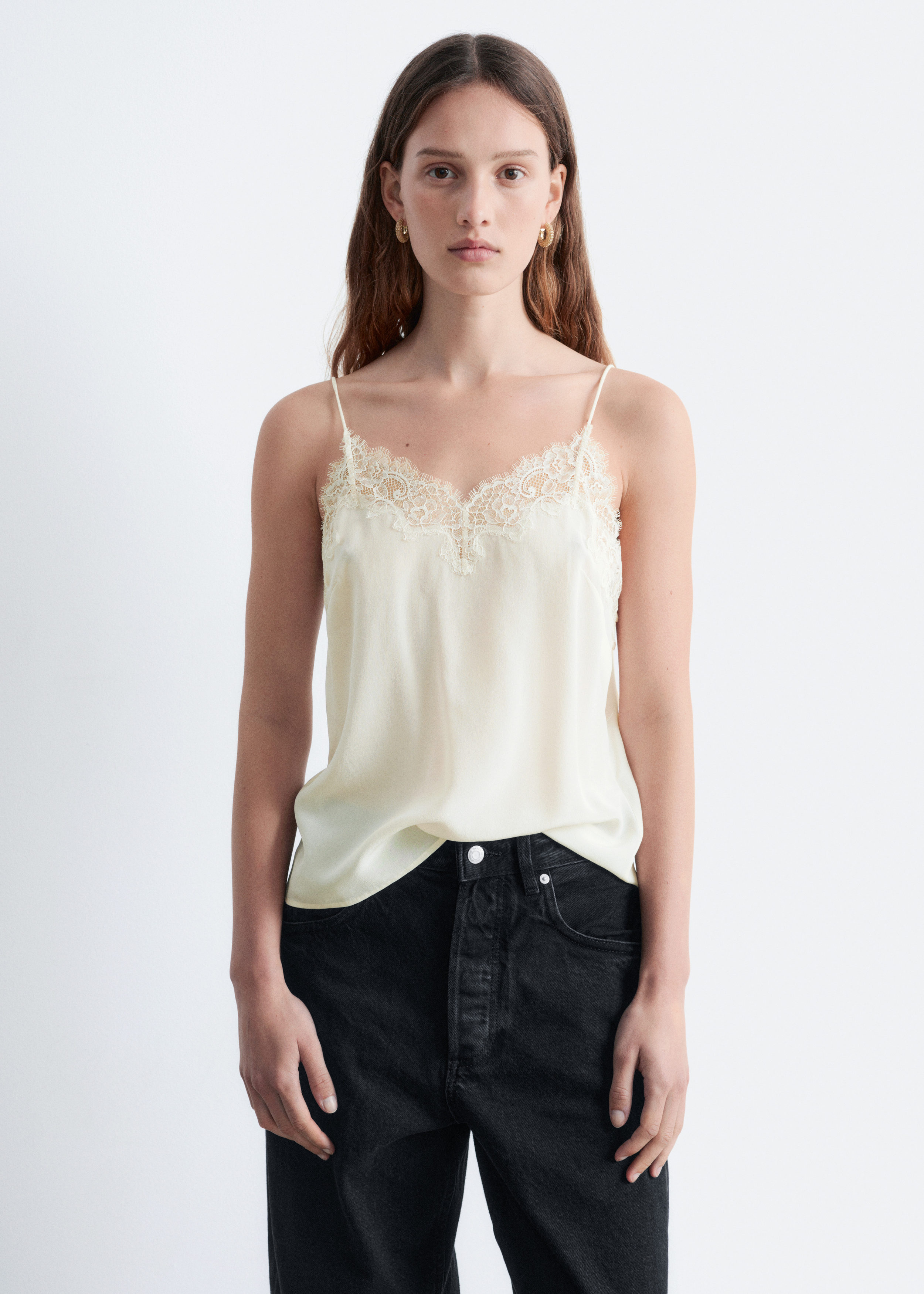 Silk Camisole Top