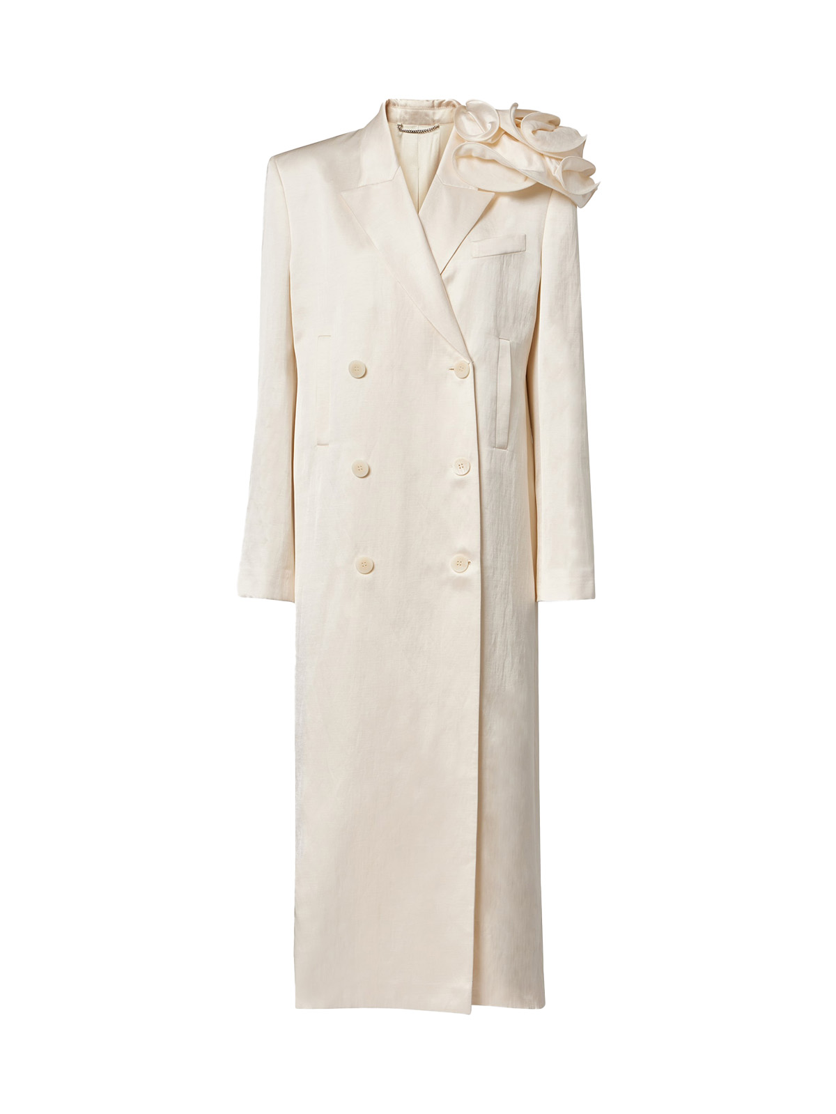 Magda Butrym, Floral-Appliqu&amp;eacute; Coat