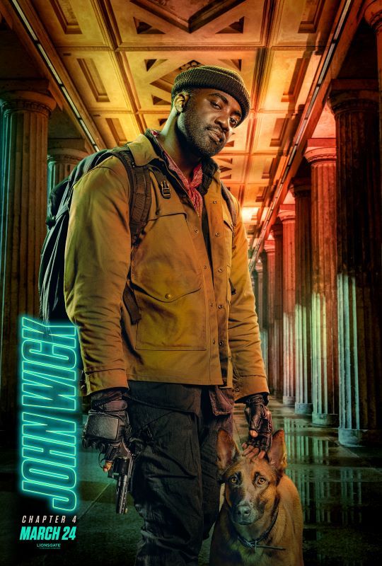 Shamier Anderson in John Wick: Chapter 4