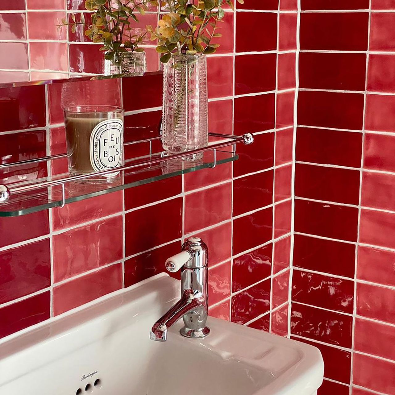 Are striped tiles the next big thing in bathroom design? | Ideal Home