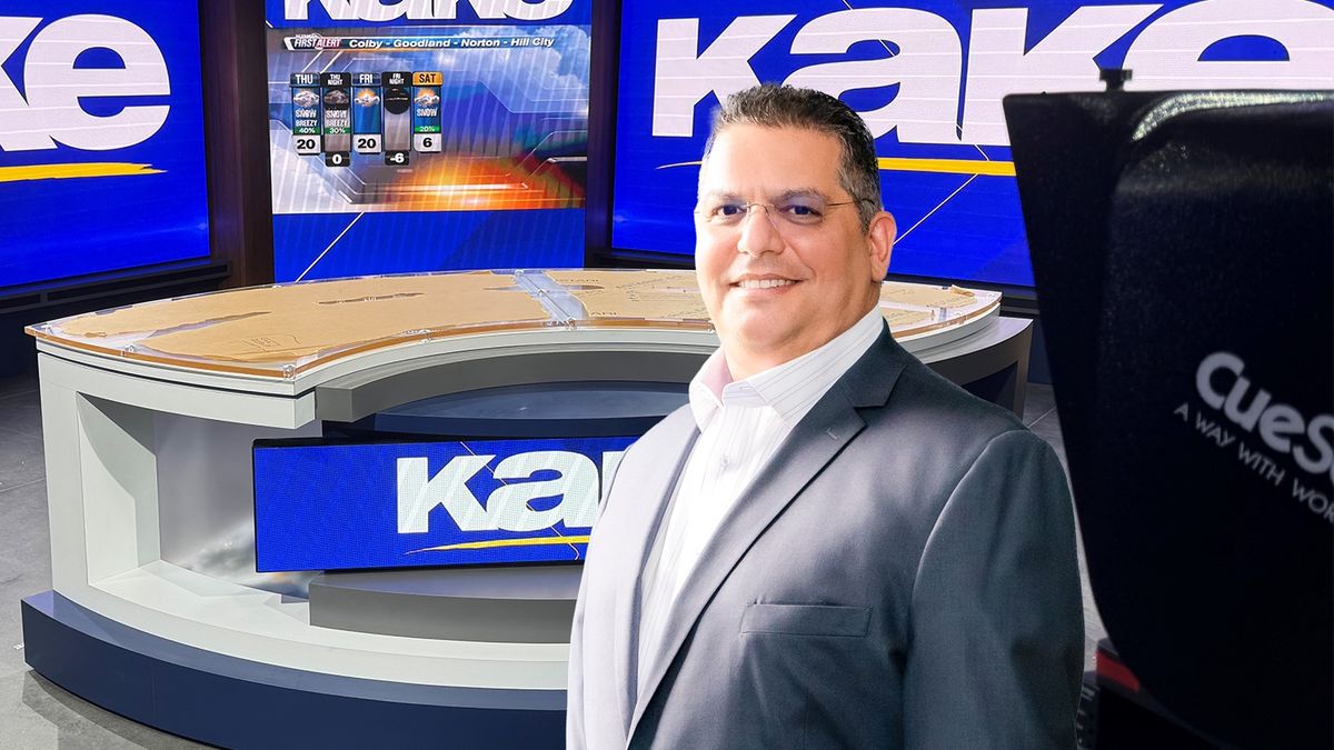 KAKE Selects CueScript Teleprompters for New Studio TV Tech