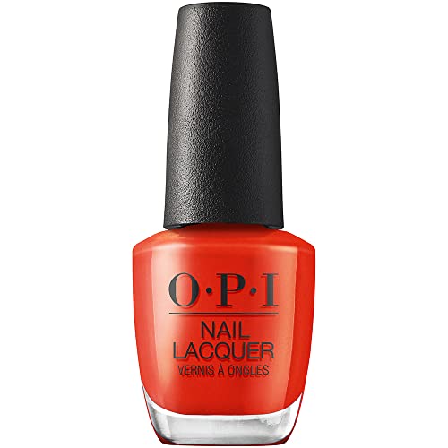 Opi Nail Lacquer, Rust &amp;amp; Relaxation, Red Nail Polish, Fall Wonders Collection, 0.5 Fl Oz