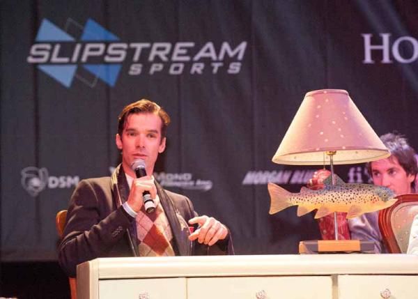 David Millar has his say at the team presentation