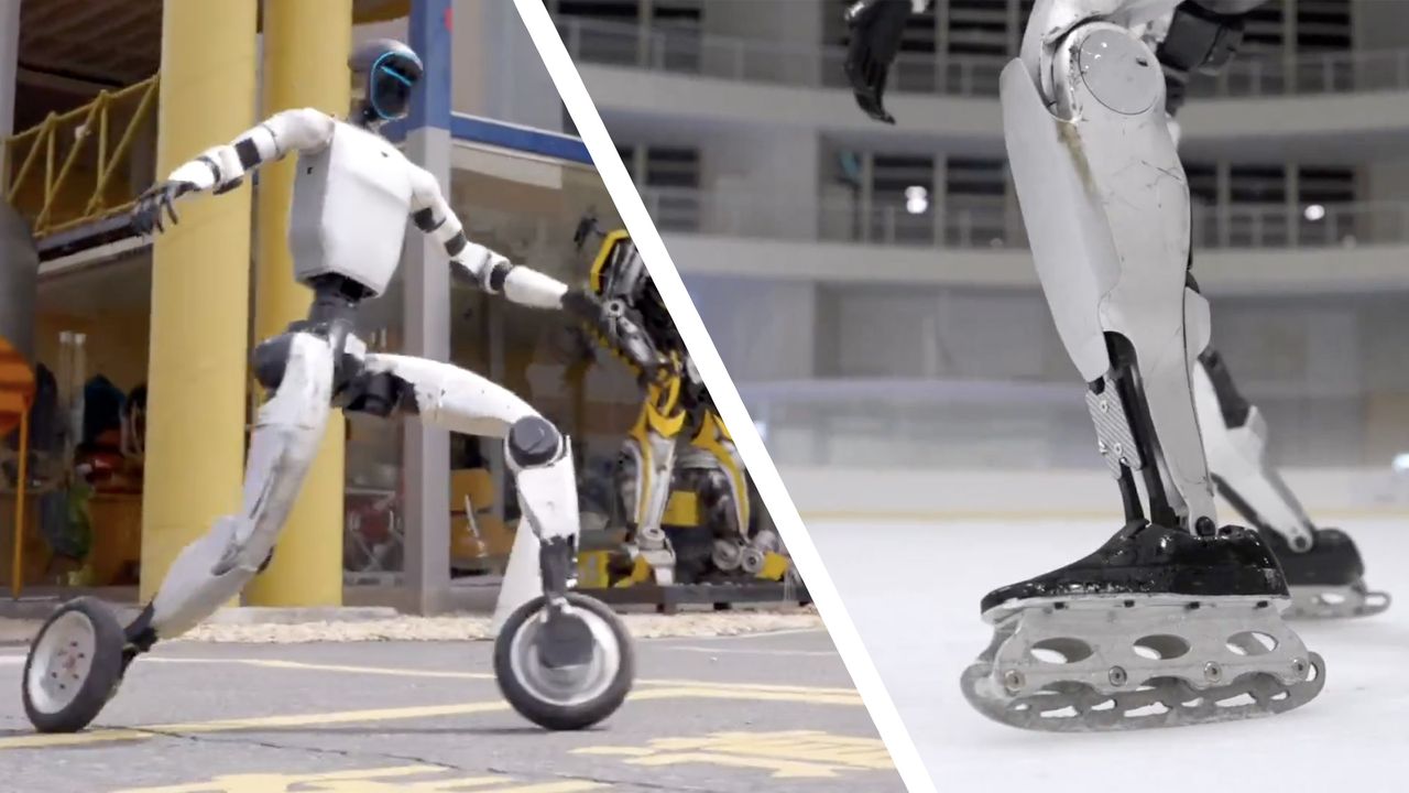 If you think this Unitree G1 robot rollerblading is scary, wait until you see it iceskating — robot Winter Olympics can’t be far behind, and we should talk about robot mobility