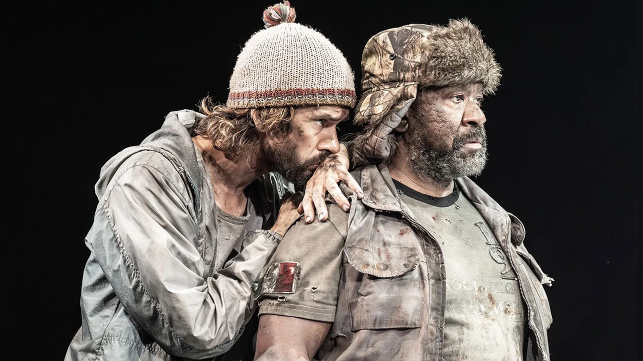 Ben Whishaw and Lucian Msamati in Waiting for Godot