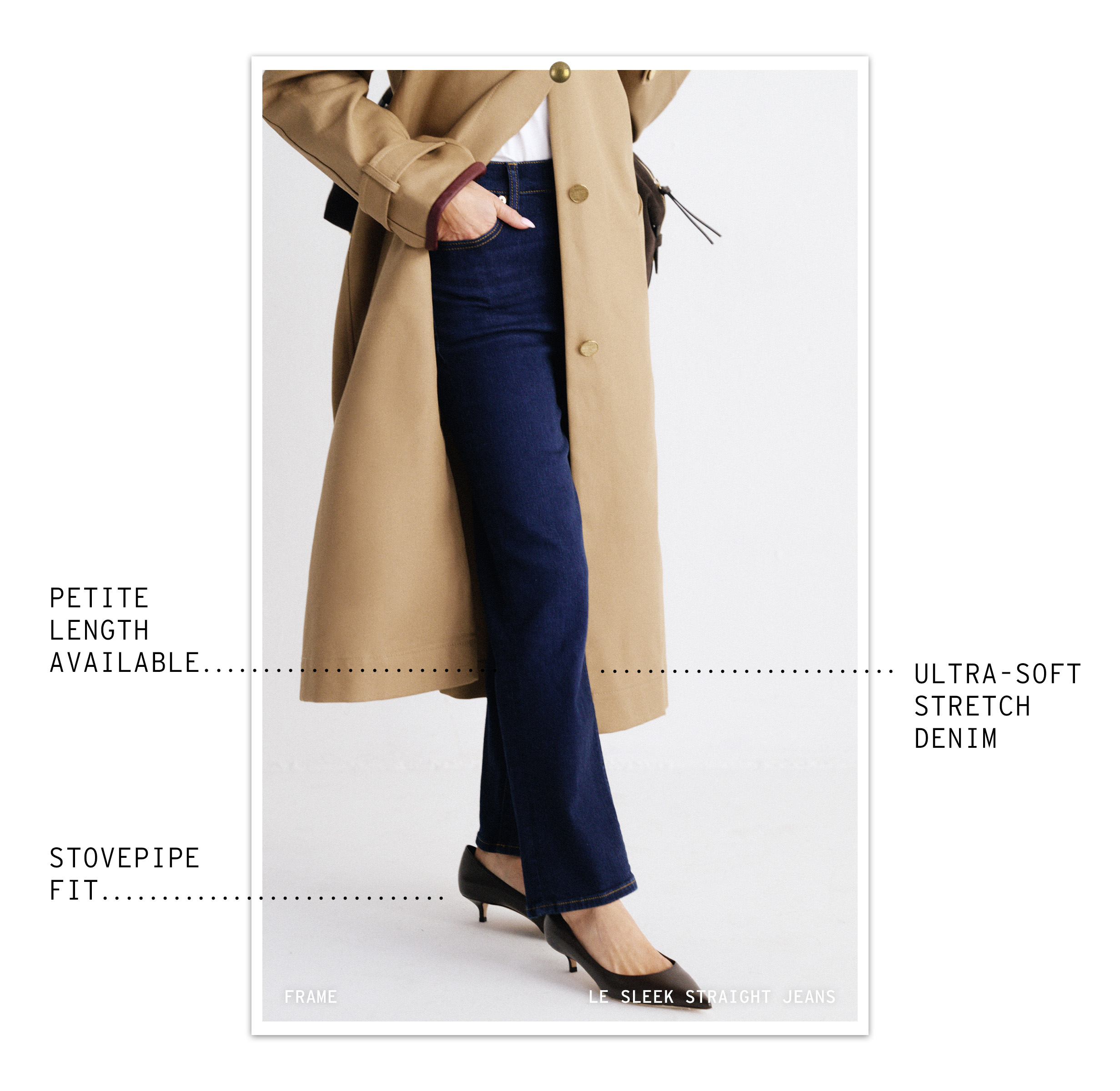 Who What Wear, The Great Try-On, Spring 2026: dark-wash jeans