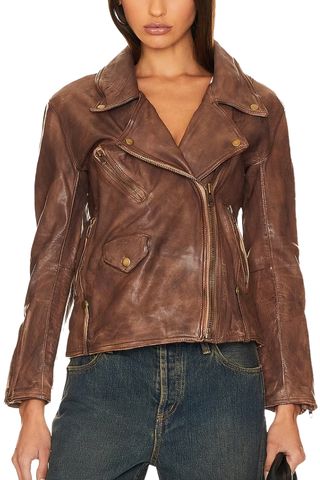 Jealousy Leather Moto Jacket