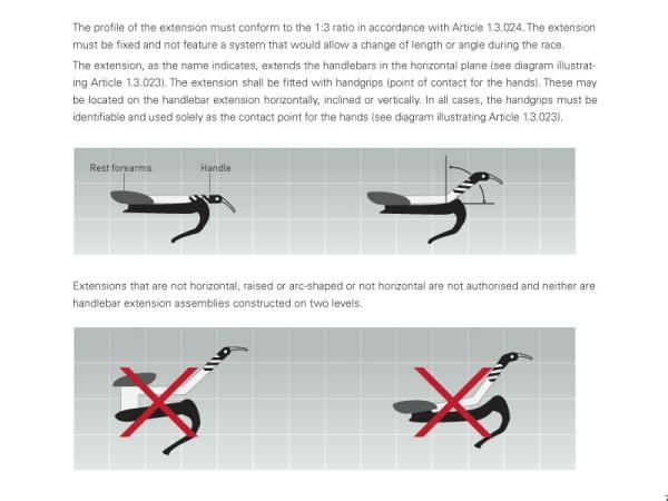 This is the sort of thing teams and sponsors have to contend with when designing equipment and supplying componentry.