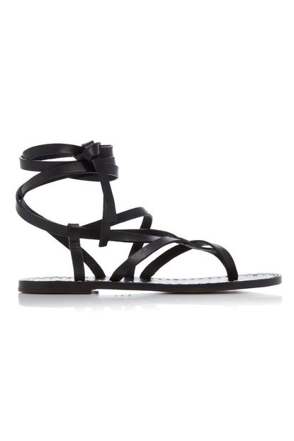 Flat Lace-Up Sandals Are 2023's Statement Alternative to Heels | Marie ...