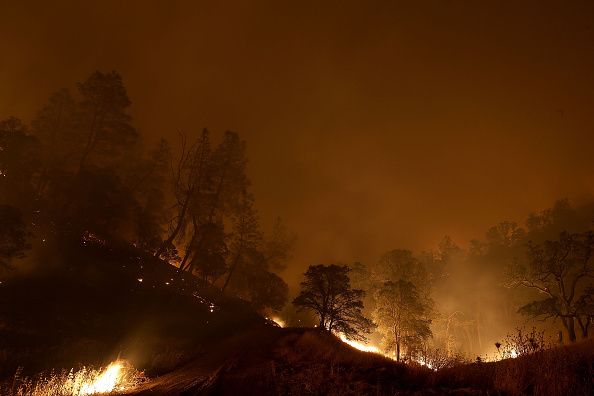 Fires in Northern California 