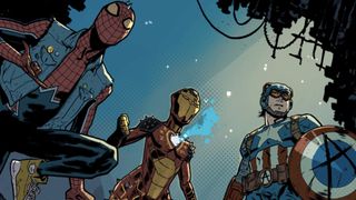 Spider-Punk #1 panel
