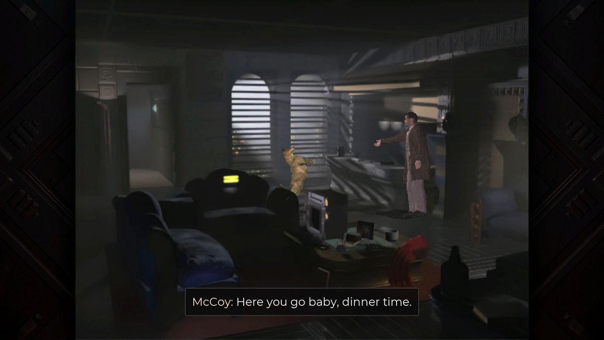 Ray's apartment in the enhanced version