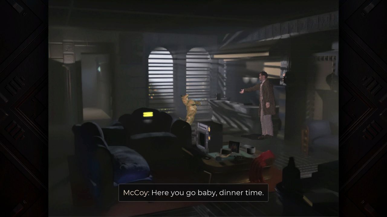 Ray's apartment in the enhanced version