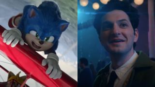 Sonic in Sonic the Hedghog 2; Ben Schwartz on The Afterparty