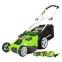 Greenworks 40V 20-Inch Cordless Lawn Mower | Was $379.99 Now $285 at Amazon