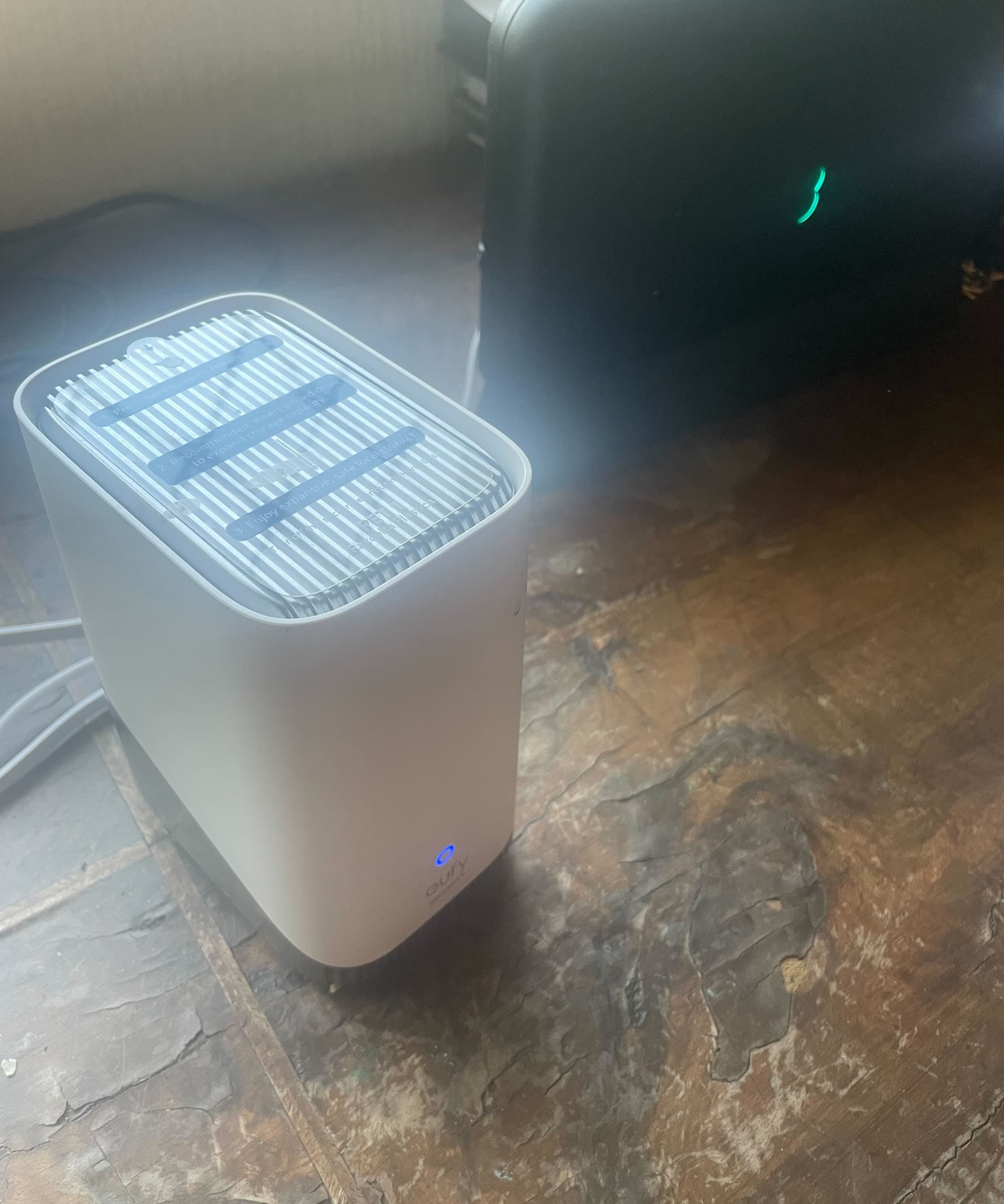 A Homebase storage system for solar powered security cameras