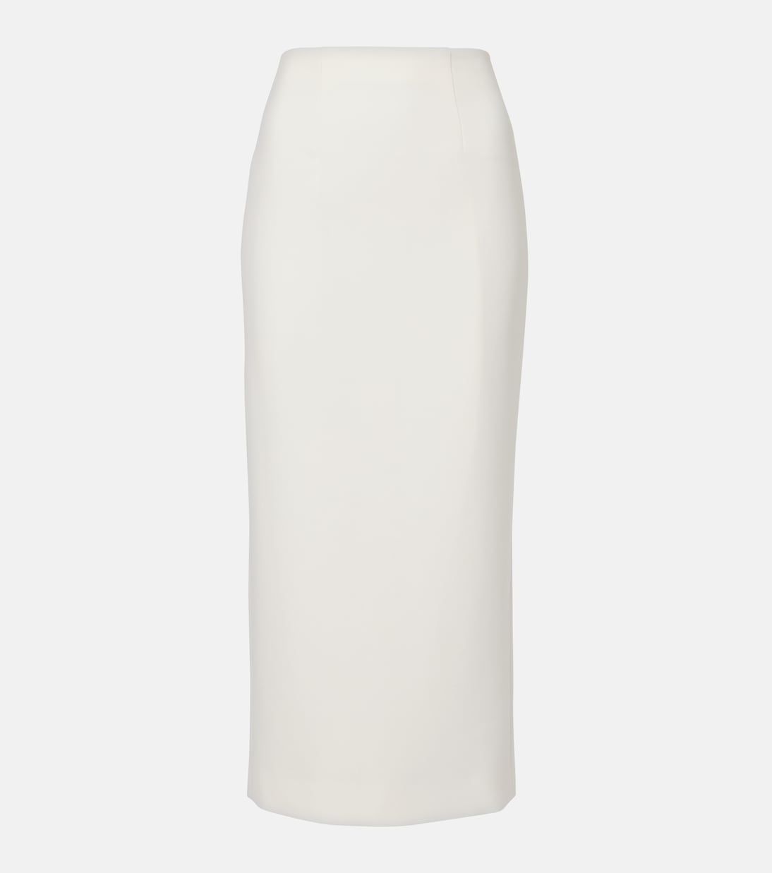 Cr&ecirc;pe Pencil Skirt in White - Roland Mouret