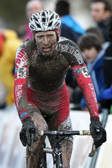 Klaas Vantornout finished fifth after leading the race early on