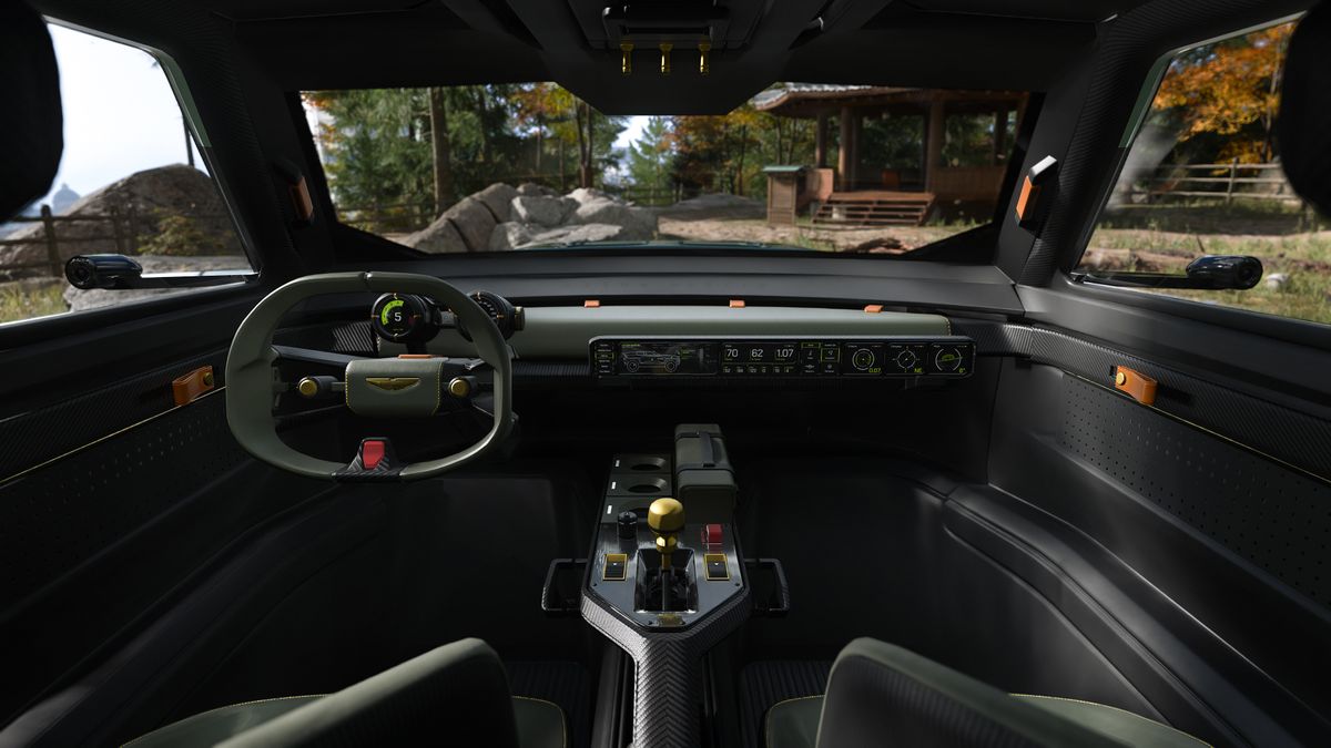 The Aston Martin Dreadnought vehicle as it appears in Call of Duty: Modern Warfare 4.