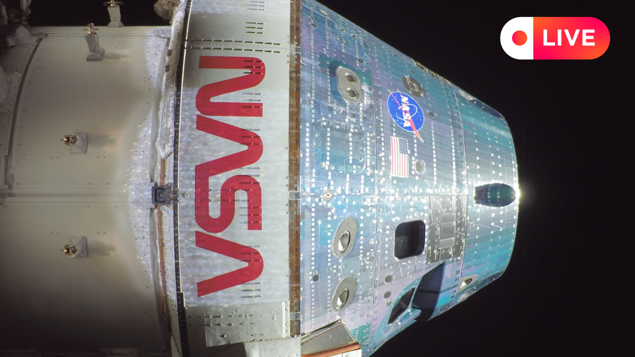 orion artemis 2  live