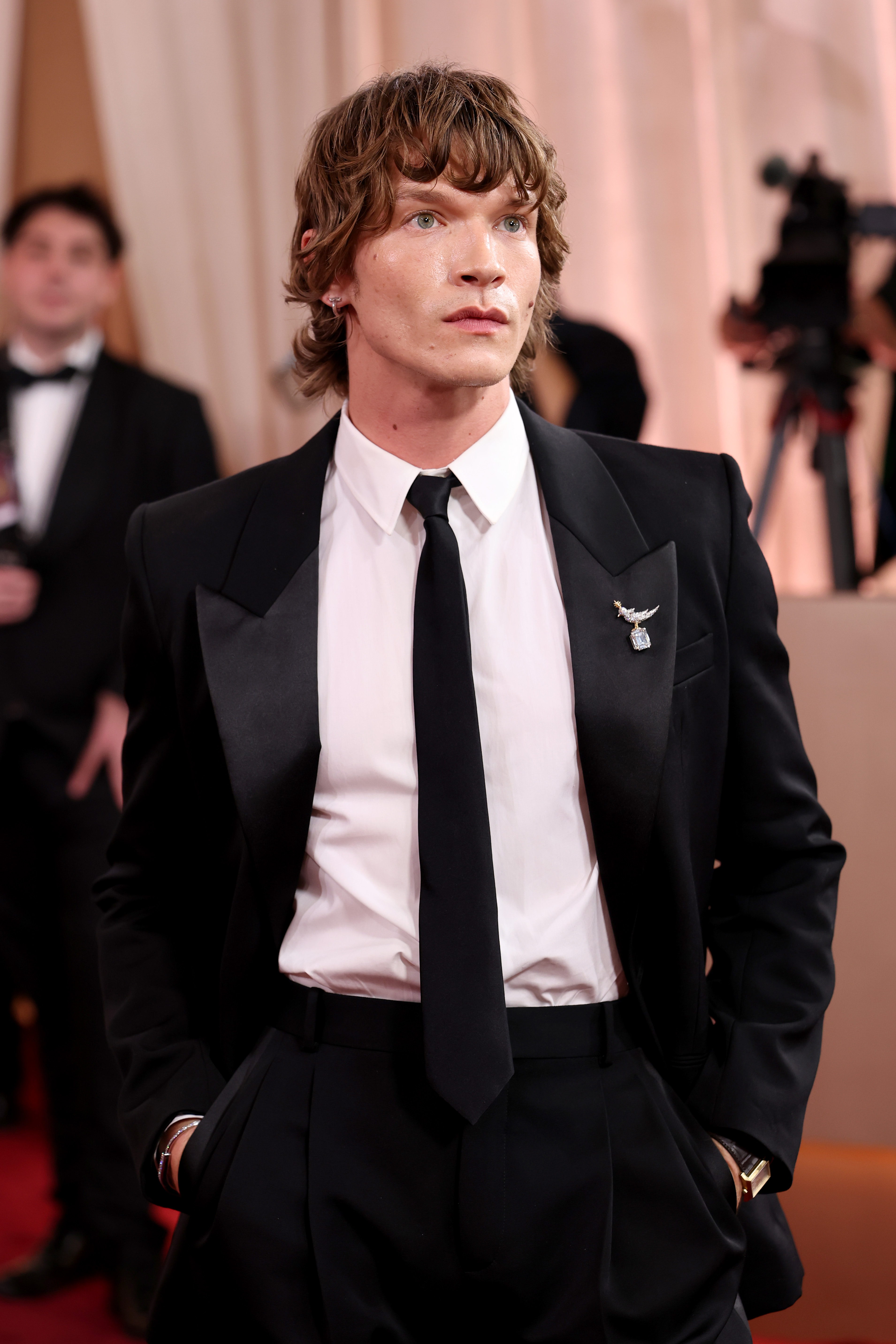 Connor Storrie at the 2026 Golden Globes