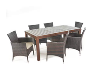 Nobel House multi-brown 7-piece patio dining set: was $630 now $504 @ Home Depot